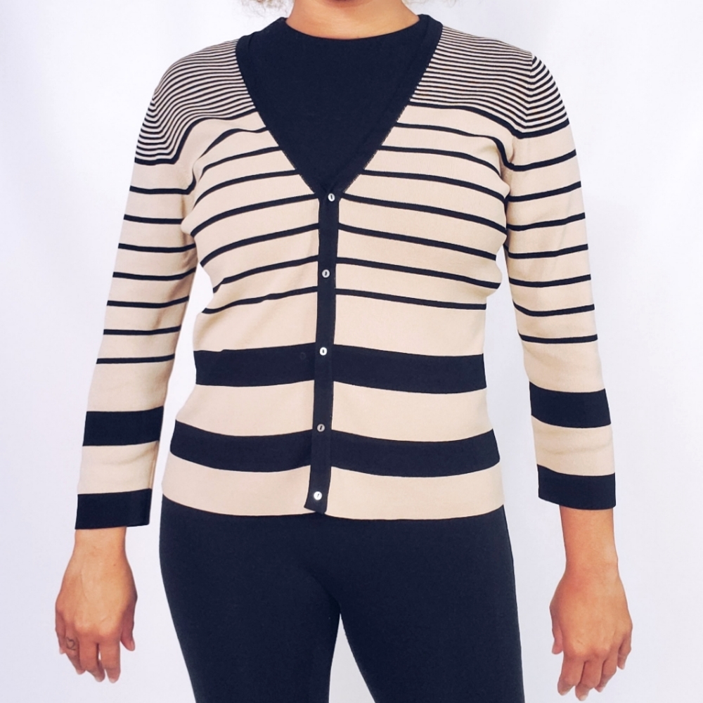 Striped Cardigan - Picture 3 of 7